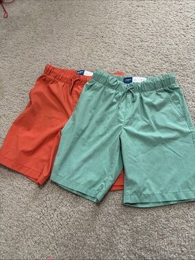 Old Navy Boys' Shorts - Mint Green and Coral